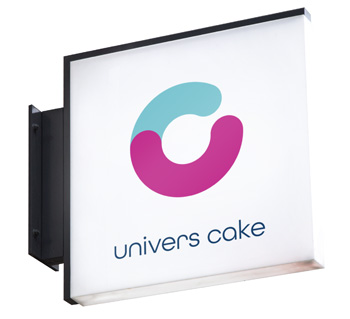 Enseigne Univers Cake